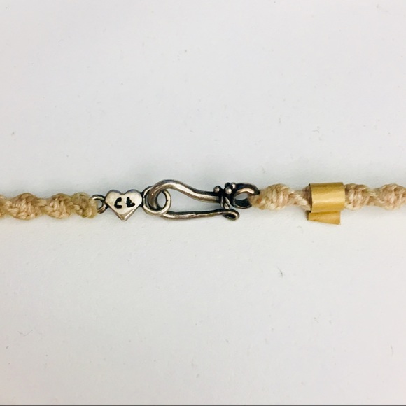 { Chan Luu } Woven Cord Quartz Bead Necklace - Picture 2 of 6